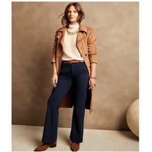 Banana Republic High Rise Boot Cut Workwear pants NAVY 00